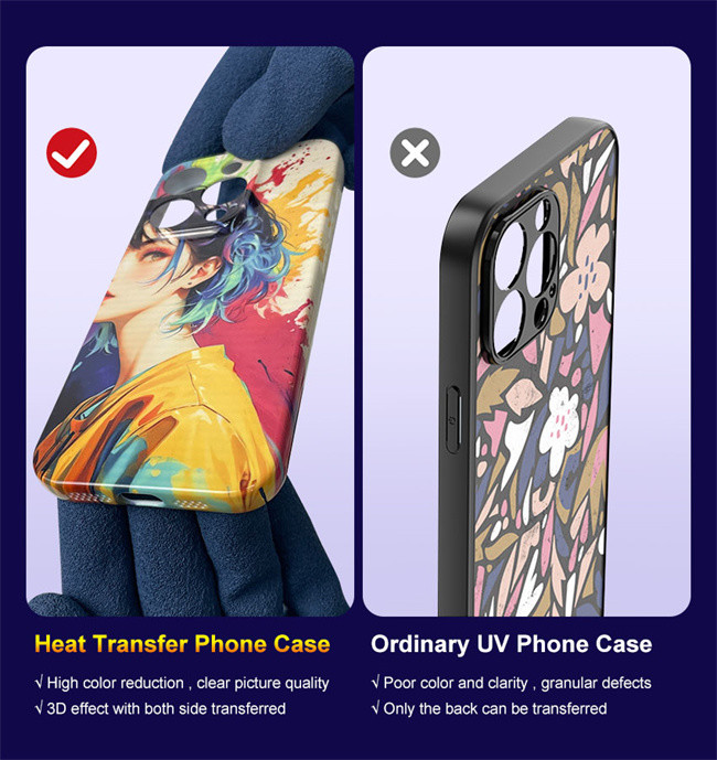DAQIN Automatic Phone Case DIY Machine Inkjet Printing Plastic Phone Case Printer With Sublimation Technolog