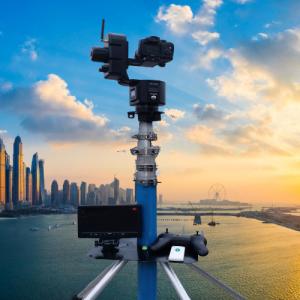 China Telescoping Mobile Surveillance 18M Endzone Camera System wholesale