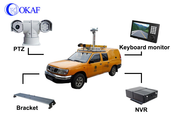 Vehicle Mounted Camera For Surveillance Auto Tracking PTZ Security Camera PTZ Security Camera