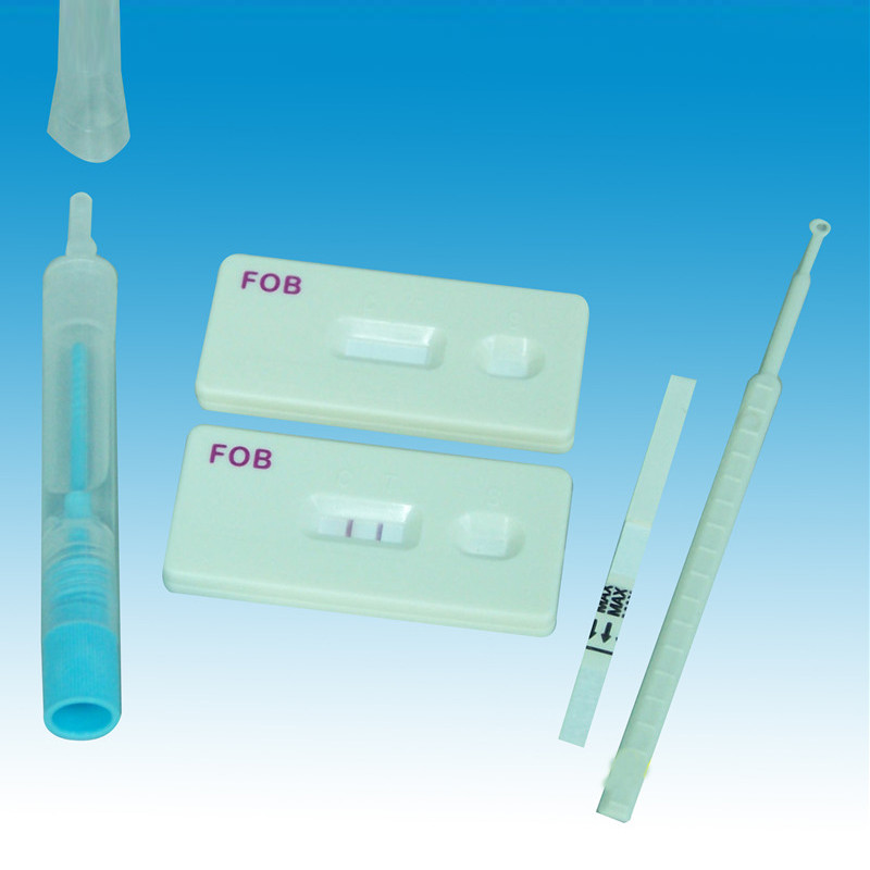 One Step Feces Fobt Kit Professional Tumor Markers Test Card