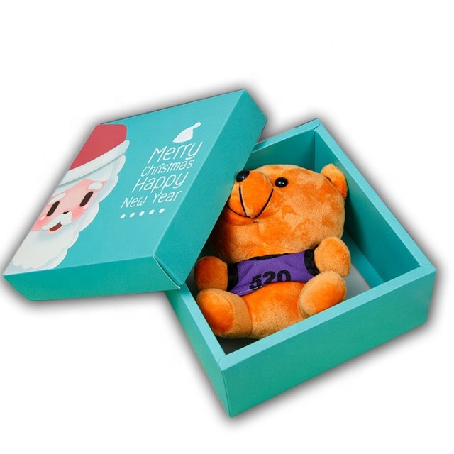 China Economic Wholesale Customized Printing Paperboard China Christmas gift box with lid wholesale