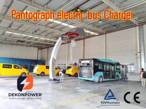 China Pantograph fast charger for electric bus 300kw charging capacity wholesale
