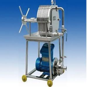 China 304 Stainless Steel Filter Press Sewage Treatment Soy Sauce 0.75kw wholesale
