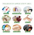 Glass Bottle Odor Combination with Moderate Sillage Essential Oils