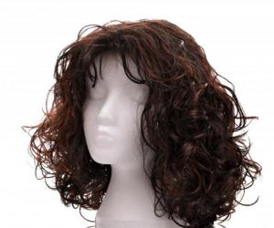 China High Temperature Fiber Women's Synthetic Hair Wigs Stylish Ultrashort Curly wholesale