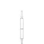 Low Neutral Borosilicate Glass Ampoule Medical Cosmetic 1ml-25ml Clear amber
