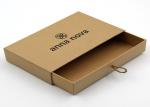 single kraft paper box for gift packaging
