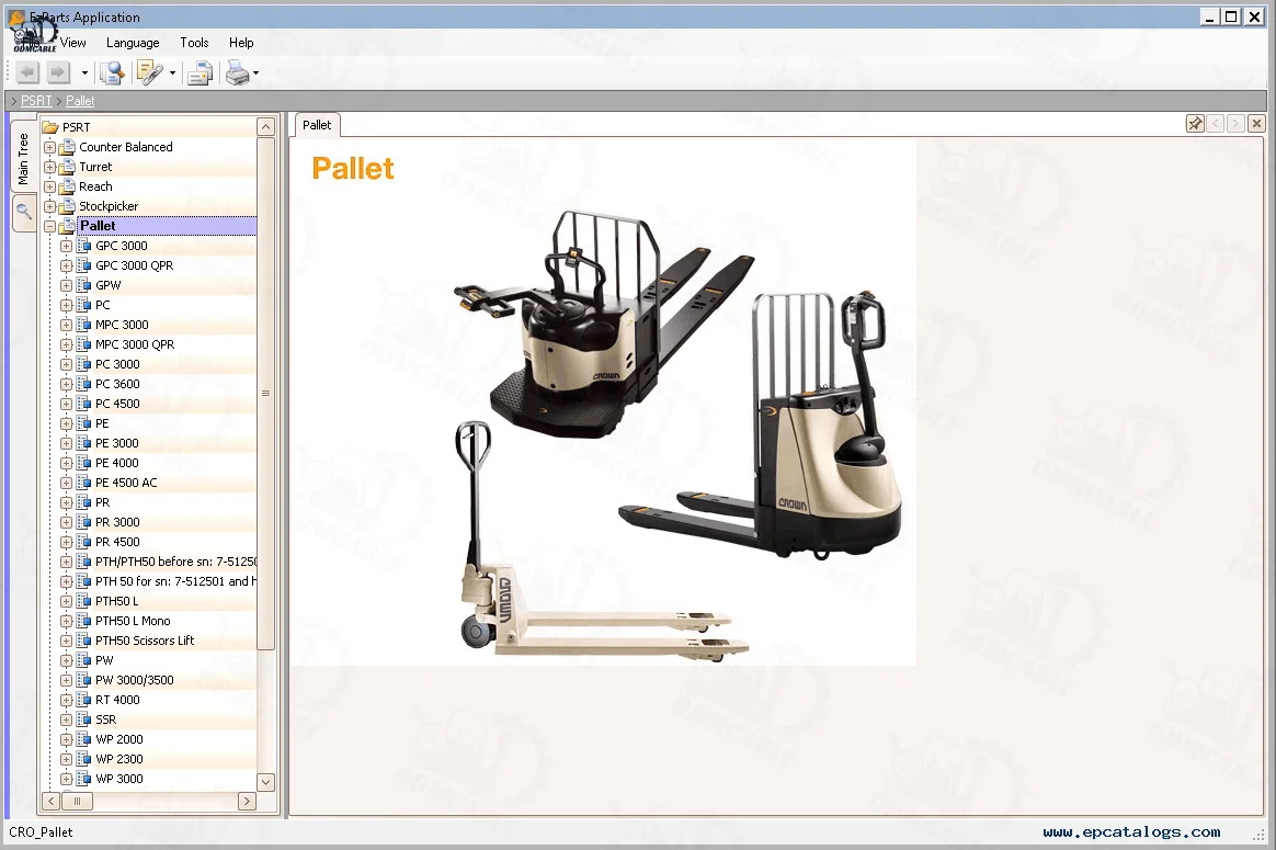 Applicable PCAN-USB Crown Forklift CAN Interface Crown Programming Interface Diagnosis Tool+CFC2 laptop