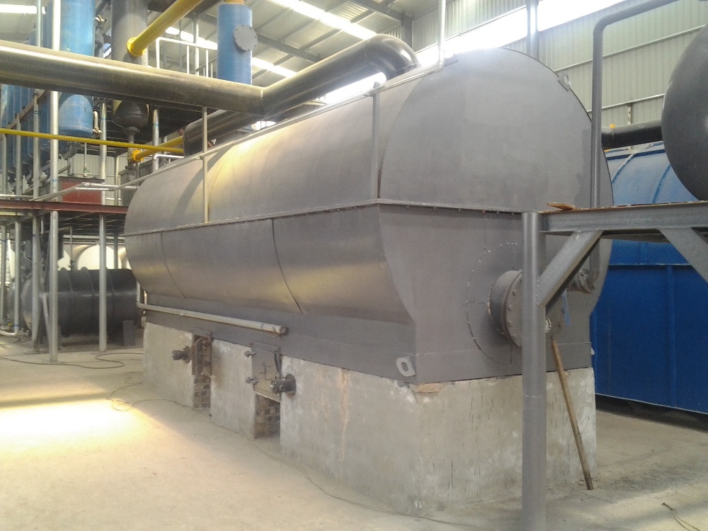 Used Oil Re Refining System For Recycling Black Engine Oil Eco Friendly