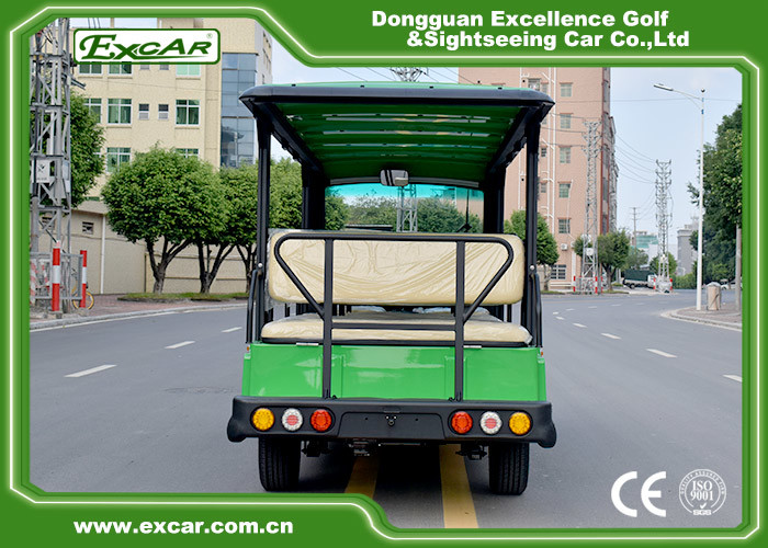 Mini Electric Tourist Bus With Four Wheels Hydraulic Braking System