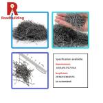 Stainless Steel Copper Plated Micro Fibers With 1-2mm Diameter