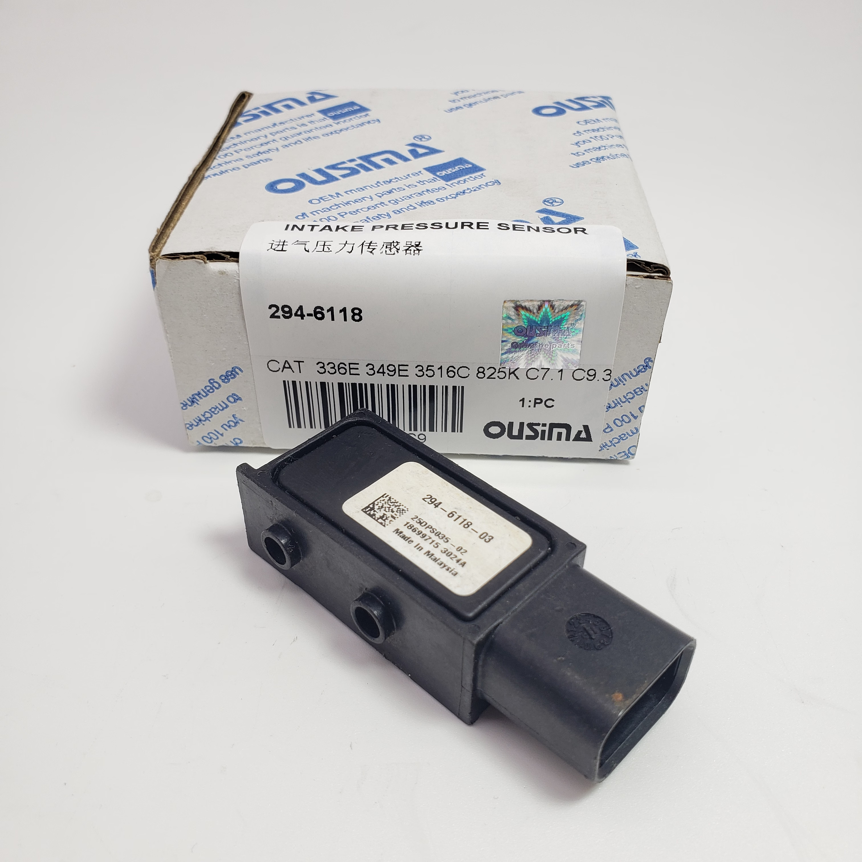 Pressure Sensor 294-6118 2946118 For CAT 324E 336E 349E C13 C15 826K