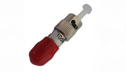 ST UPC Metal Single Mode Fiber Attenuator 1-30db For Local Area Networks
