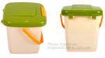 gift pet food container with flap lid, Square Pet Food Large Container / Animal