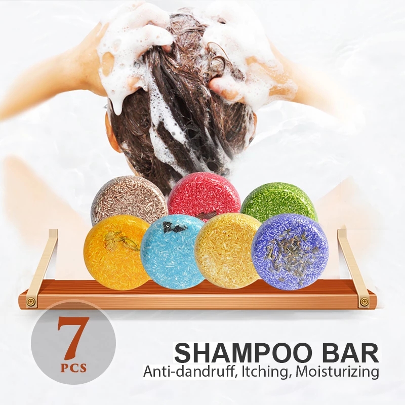 Sample Private Label Vegan Organic Handmade Hair Care Cleaning Solid Shampoo Soap Bar