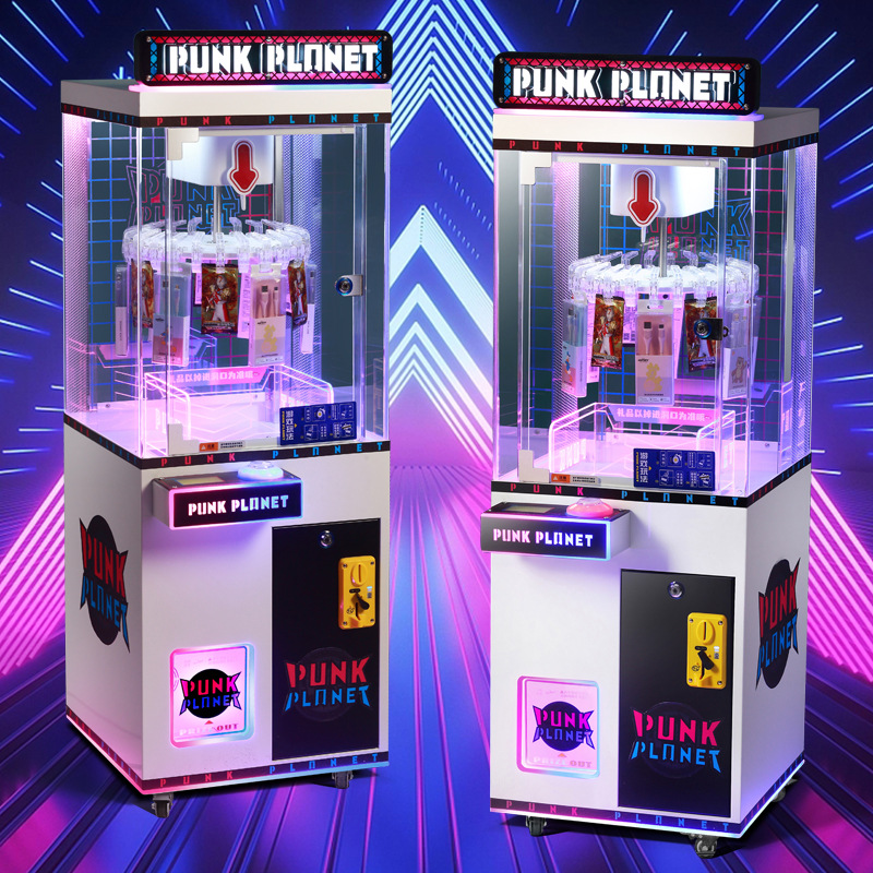 Customization Coin Operated Customized Arcade Crane Claw Machine with Bill Acceptor
