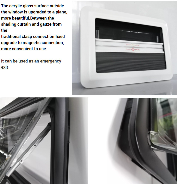 Anti UV 92% Black Translucent RV Window Acrylic Sheet 1.20g/Cm3