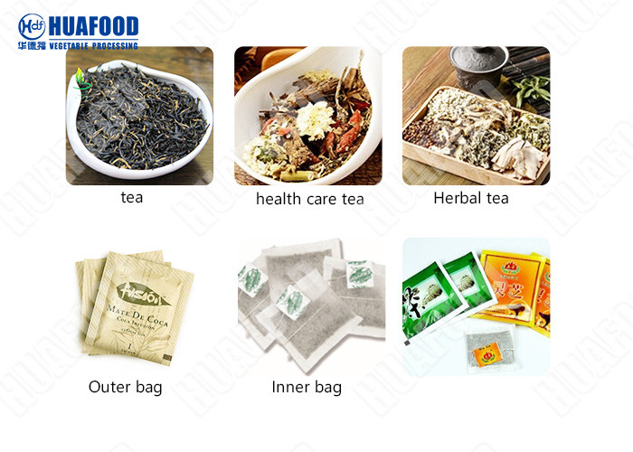 Single Phase Tea Pouch Packing Machine Tea Bag Filler Machine
