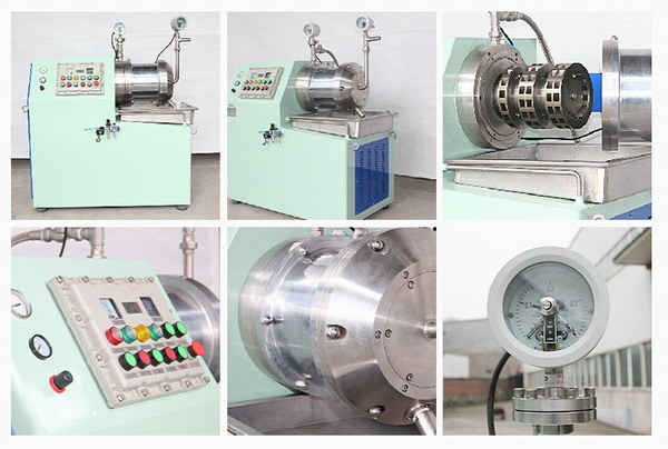 Degold Zm Acceleration Turbine Nano Bead Mill for Wet Grinding