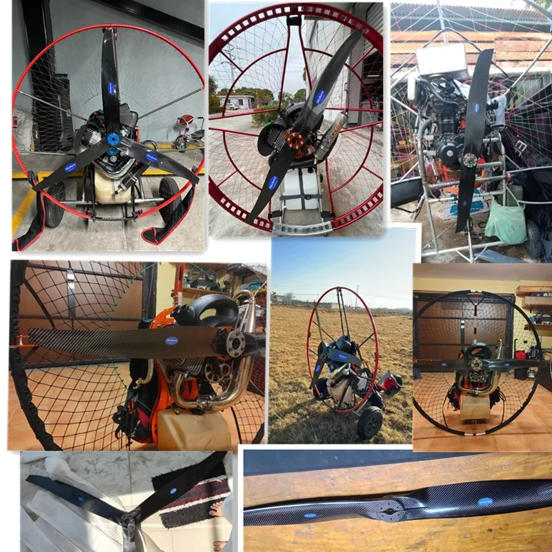 125cm 130cm Moster 185 paramotor carbon propeller good quality best balance propeller in stock fast delivery
