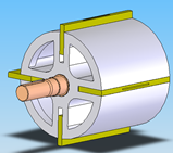 Low Power Low Noise HC Roots Rotary Lobe Blower For Water Treatment