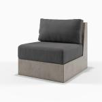 Square Round GRC Concrete Table Seating Chair Bench For Outdoor Indoor