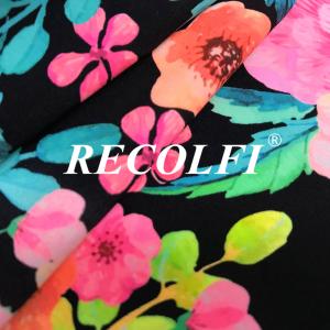 China Activewear Polyester Knit Fabric , Surfing Suits Quilted Knit Fabric wholesale