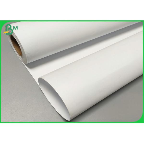 2 Rolls 54'' Wide Format 3'' Core 20lb White Bond Paper For CAD Printing 