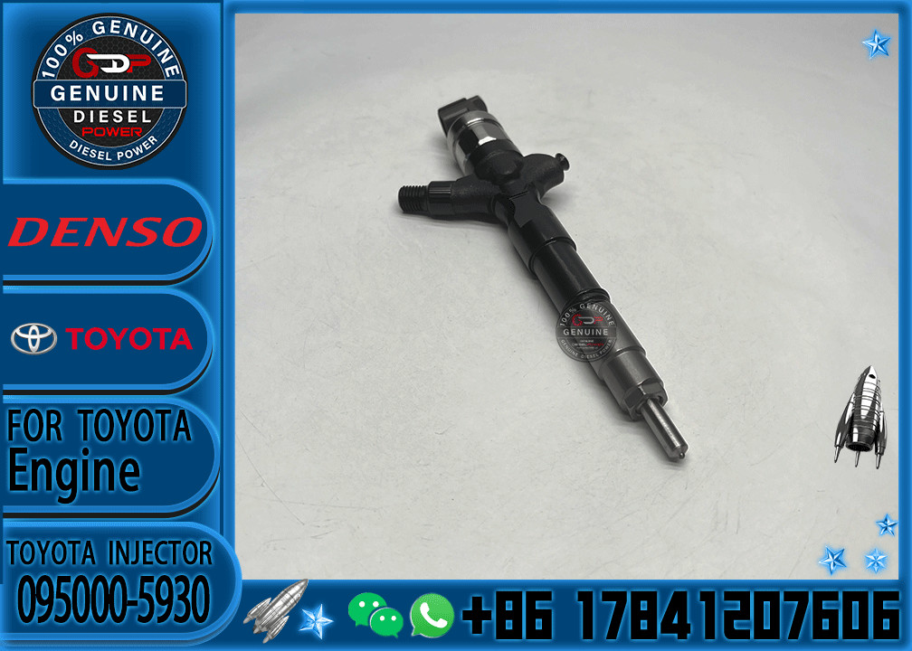 095000-5930 Fuel Injector Repair Kits Common Rail Injector 23670-09060 Overhaul Kits 095000-5931