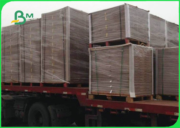 Recycled Laminated Gray Cardboard For Book Binding High Rigid 1.5mm 2mm Thick