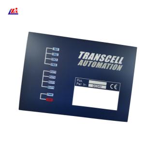 China PC PET 210mm*150mm Embossed Backlit Membrane Keyboard wholesale