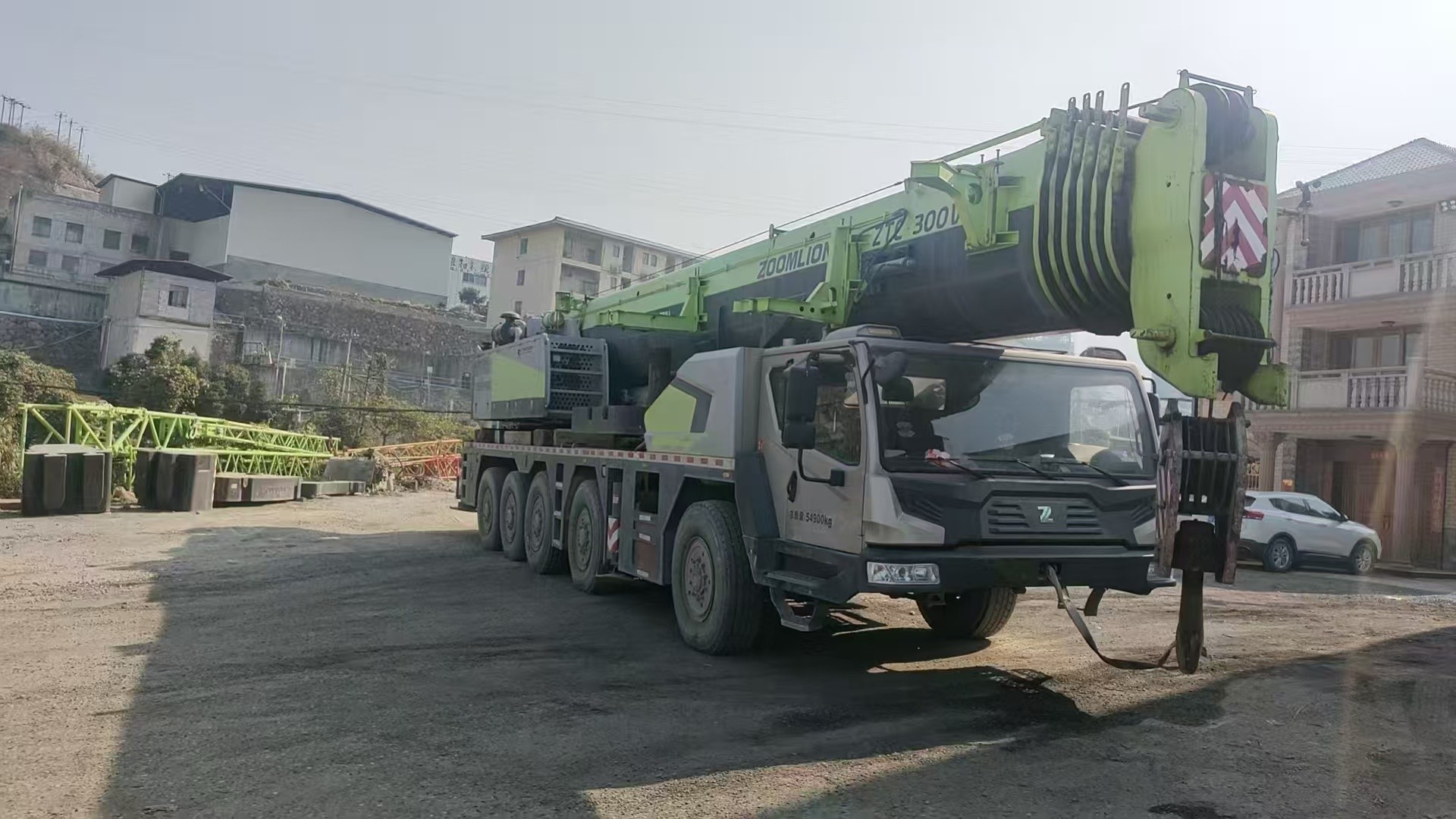 China Zoomlion Construction Lifting Equipment 110t Mobile Truck Cranes Price For Sale
