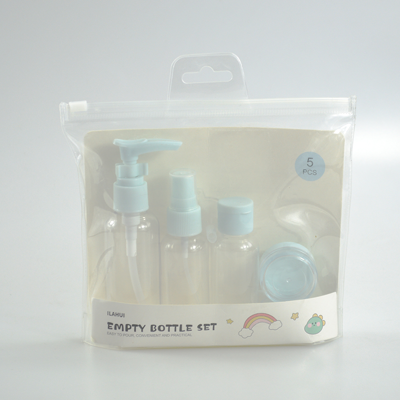 50g/60g Capacity Plastic Travel Set Cosmetic Container for Essential Travel Needs