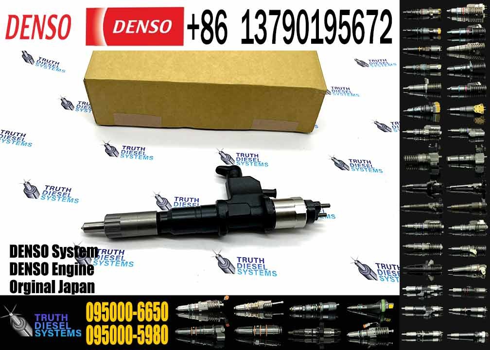 common Rail Diesel Fuel Injector 8-98030550-4 8980305504 095000-6650 for 6WF1 Engine