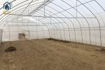 PE PO Film Tunnel Greenhouse Commercial Agricultural Greenhouse Customizable