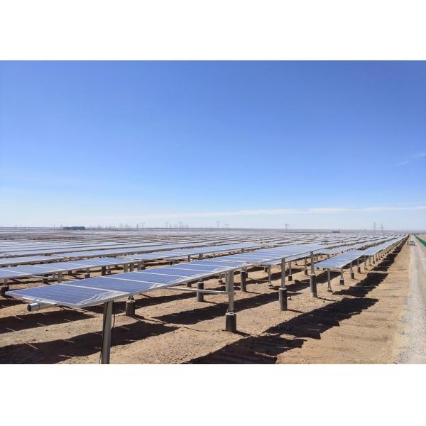 28VDC Solar Tracking System Flat 1 Axis Tracking Solar Panel Set