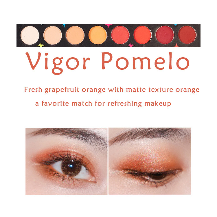 88C Colors Makeup Eyeshadow Palette Shimmer Glitter Mineral Pigmented