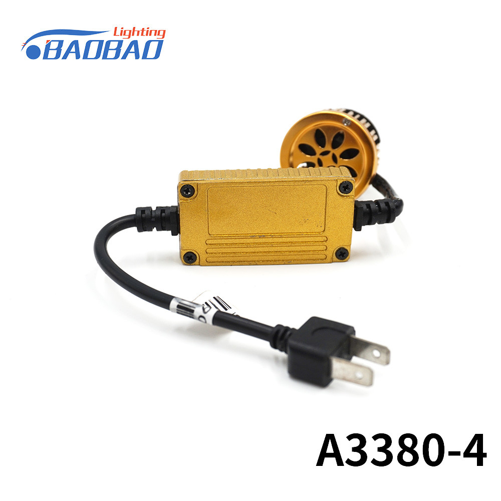 A3380-4 48w 4800Lumen COB chips car led headlight