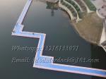 muelle flotante de plastico
