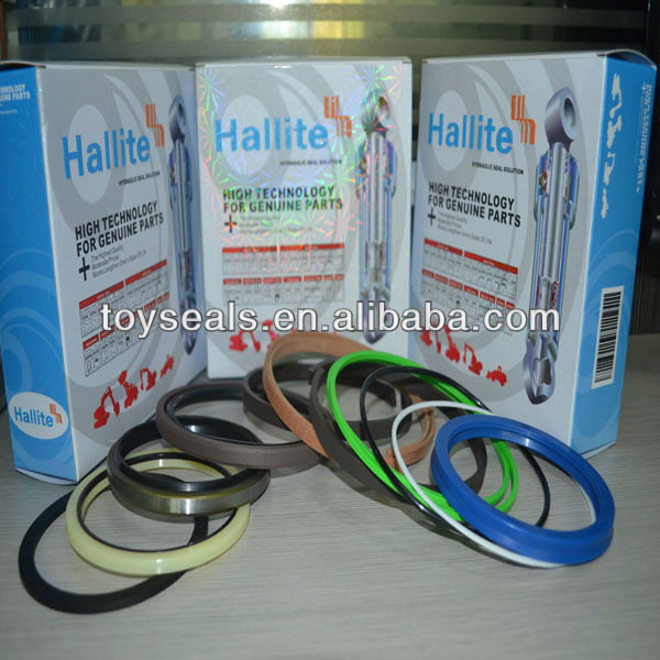 rubber seal parts excavator hydraulic cylinder seal kit