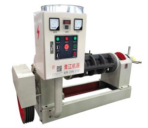 China Electrical Heating Oil Press Large Oil Press Flaxseeds Oil Expeller Oil Pressing Machine wholesale