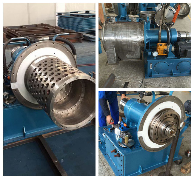 Horizontal Bottom Discharge Chemical Centrifuge For Plastic Particles