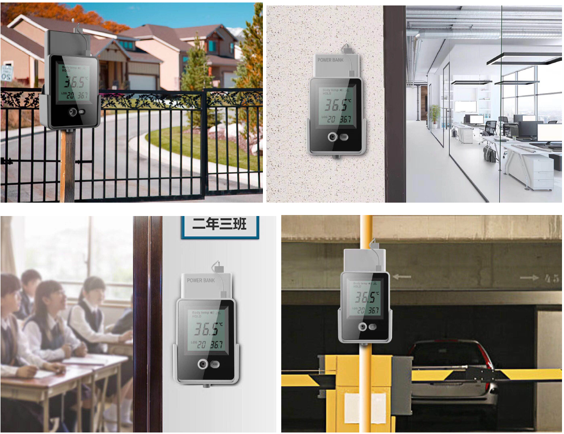 1920 X 1080 AI Doorbell Smart Sensor AI Infrared Thermometer