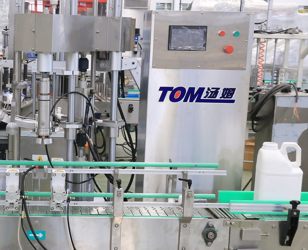 800BPH Automatic Capper Machine Single Head Linear 20L