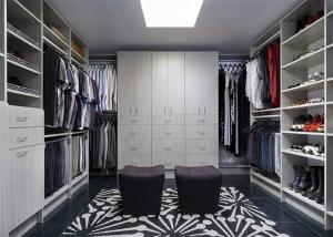 China Bedroom Furniture Walk In Closet Wardrobe Laminate Custom Made wholesale