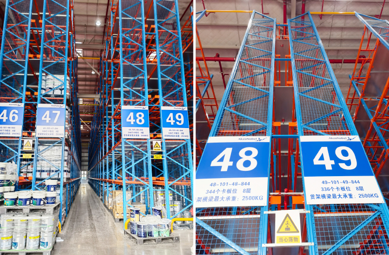 Very Narrow Aisle Heavy Duty VNA Pallet Racking Warehouse Storage VNA Racking