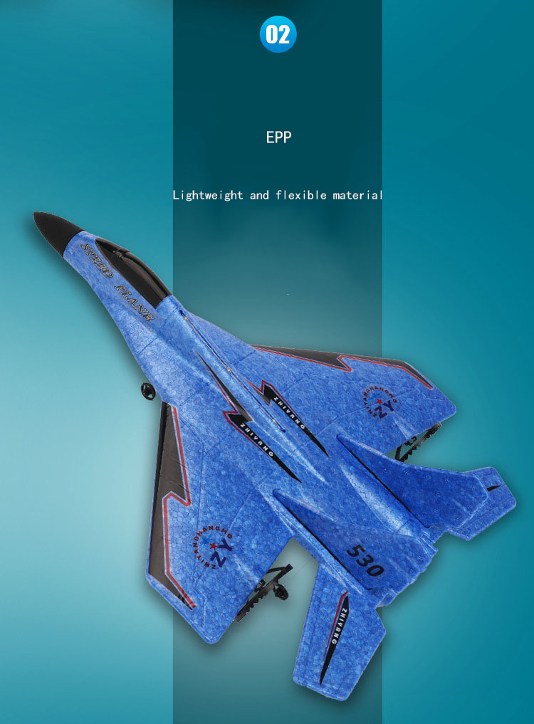 Remote Control Glider with Light and Fall Resistance Intermediate Operator Skill Level