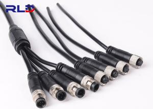 China Wire To Wire Waterproof 5Pin Plug Male And Female DC Connector wholesale