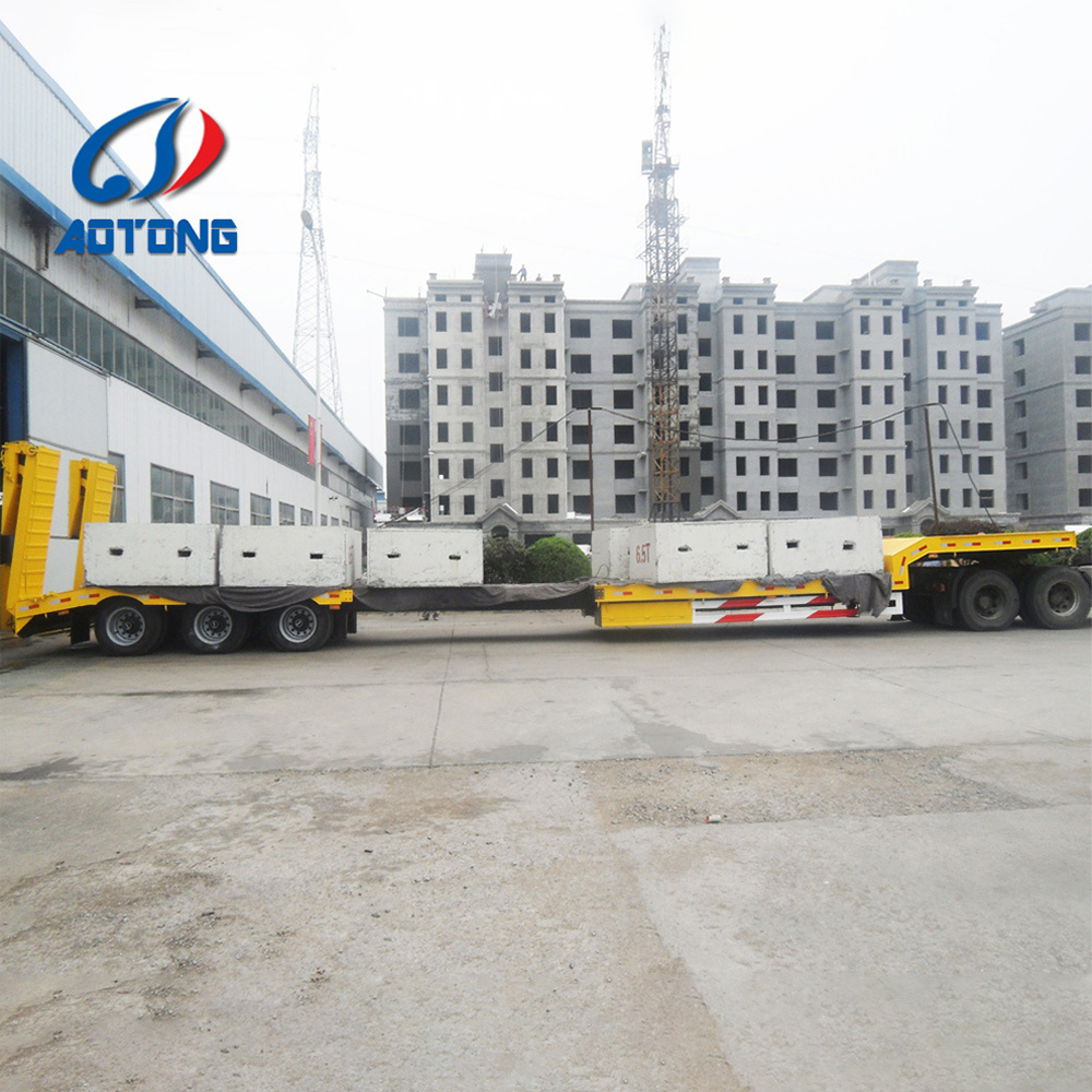 3000 ton Max Payload AOTONG TRAILER Semi Trailer for Large Tank Container Transport