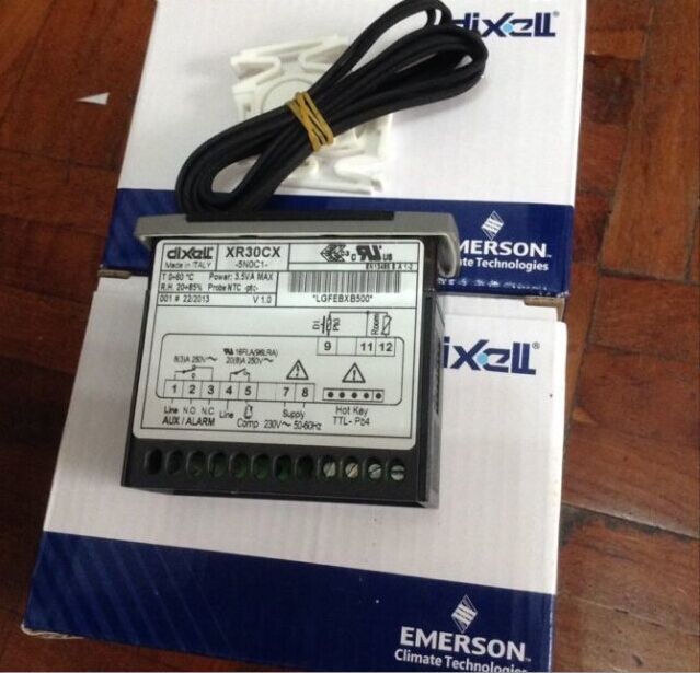 Thermostat Controller Refrigeration Controls DIXELL digital temperature controller XR30CX-5N0C1 110, 230Vac